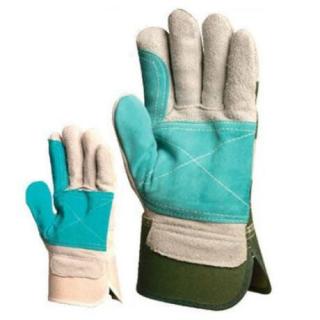 154 dupla tenyerű marhabőr kesztyű